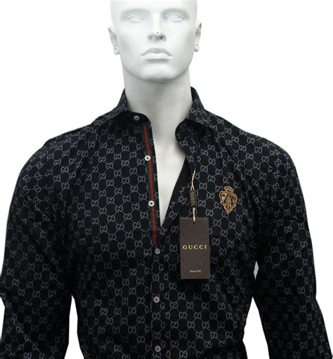 cheap gucci dress shirt|gucci formal dress.